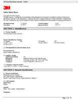 Safety Data Sheet for 3M Citrus Cleaner