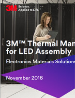 3M Thermal Materials - брошура за LED приложения на термопроводящи материали на 3M